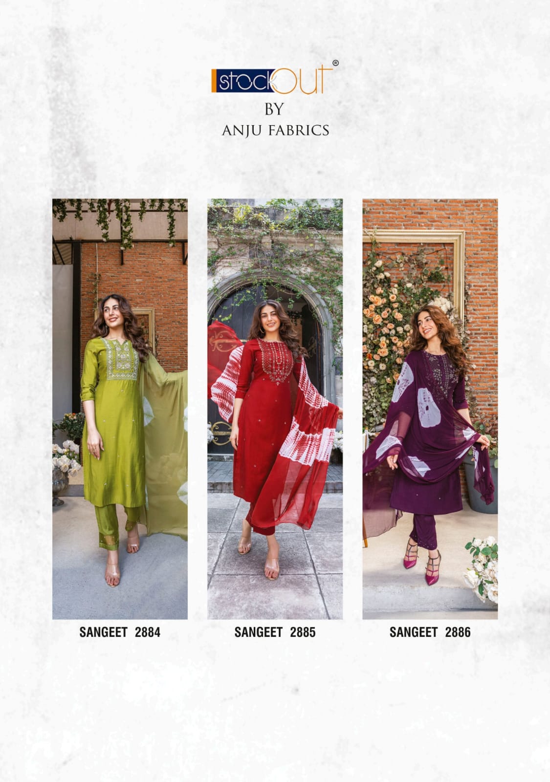 Sangeet Vol 3 By Af Viscose Modal Designer Kurti With Bottom Dupatta Wholesale Clothing Suppliers In India